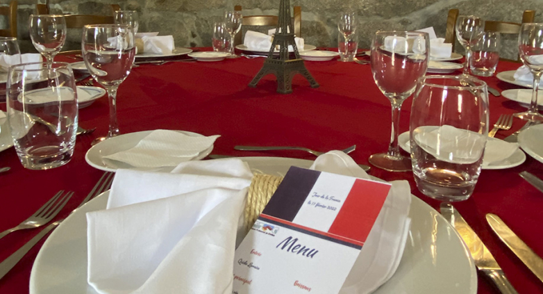 Jour de la France em “Bleu, Blanc, Rouge”